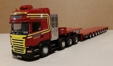 IMC Neeb Scania Topline 8x4 with Nooteboom 8 axle step frame trailer (not WSI)