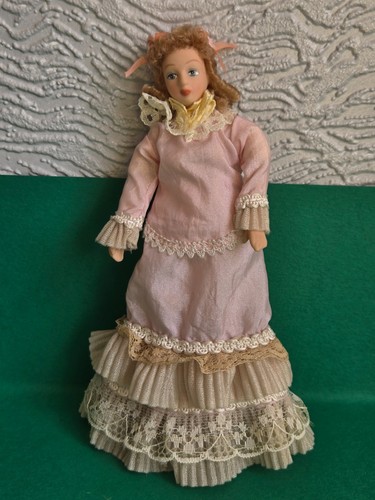 Doll house accessories lady - house,