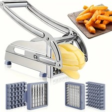 Stainless Steel Vegetable Potato Cutter Chips Cutting Machine with Non-Slip Feet