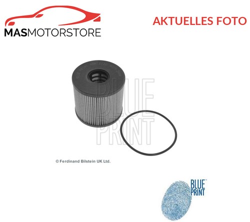 Engine oil filter - engine, blue