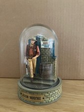FRANKLIN MINT JOHN WAYNE  4  PIECE HAND SIGNED & NUMBERED SCULPTURED FIGURINES