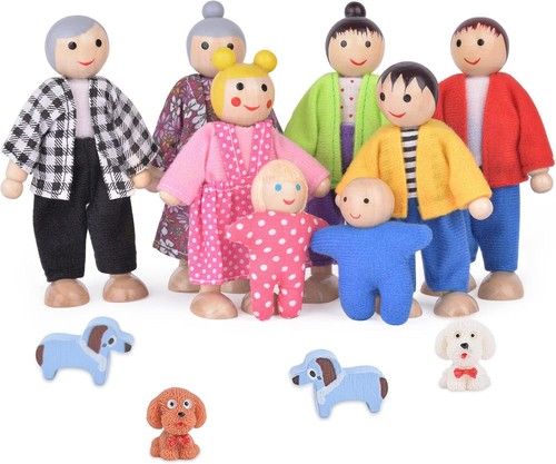 Aolso wooden dolls - aolso, house