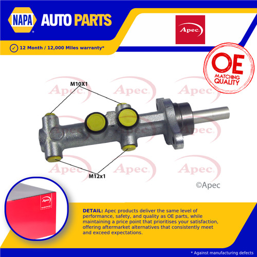 Brake master cylinder - master, fits
