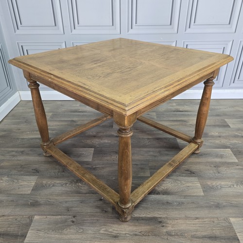 Aged oak table distressed - oak,
