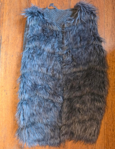 Primark grey faux fur - grey,