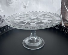 Vintage Glass Pedestal Cake