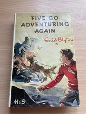 Five Go Adventuring Again Enid Blyton Vintage 1963 Hardback In Dustjacket VGC