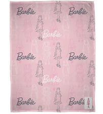 Barbie Figures Pink Fleece