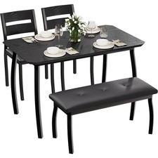 Garvee black dining table - garvee,
