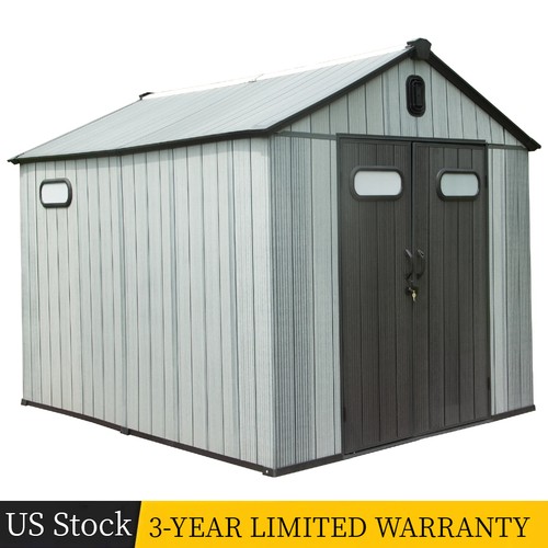 8x12ft outdoor resin storage - resin,
