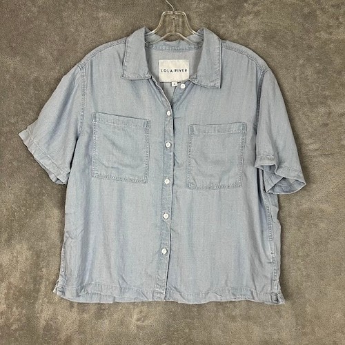 Lola river chambray camp - chambray,
