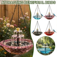 Solar bird bath outdoor - bath,