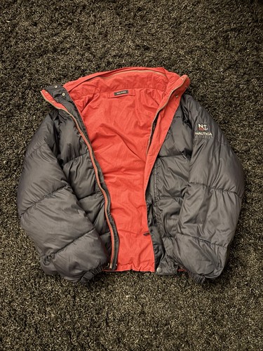 Vintage nautica puffer jacket - vintage,