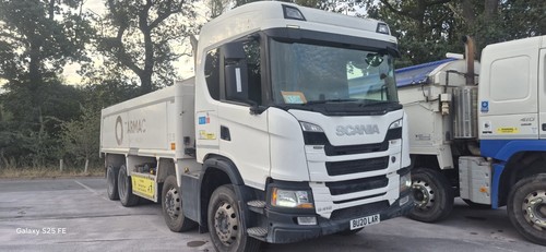 Scania tipper 2020 8x4 - tipper, tarmac