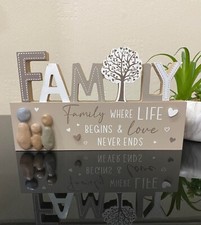 Family Wooden Free standing