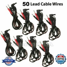 50 TENS Unit Lead Wires FOR