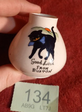 Vintage Wilton China crest style ware / Lustre / good luck from buxton / 1920s