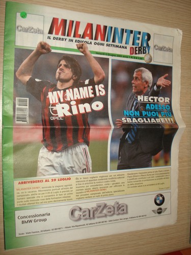 Daily milan inter derby - daily, year