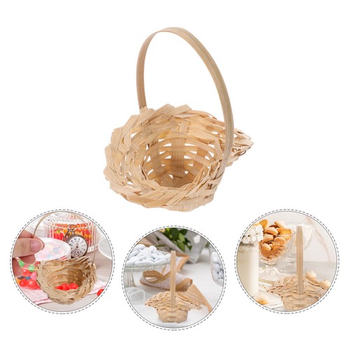 6pcs mini basket with handles - 6pcs,