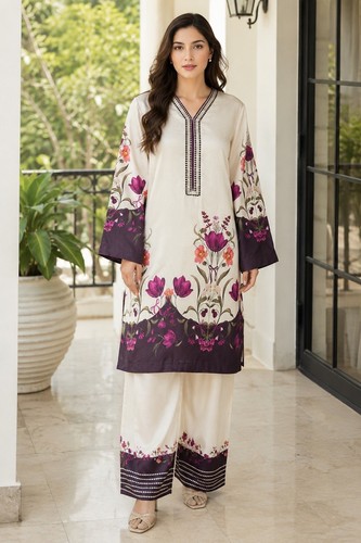 Women purple floral print - women’s,
