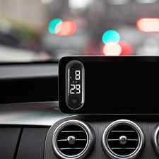 Motorcycle Car Clock Auto Internal Stick-On Mini Waterproof Mechanics,, P2R6