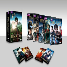BBC Merlin Season 1-5 DVD Box Set 24D Complete Collection Series New