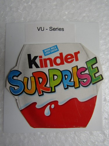 Kinder surprise egg toys - kinder, vu