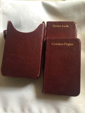 pocket size hymn book and book