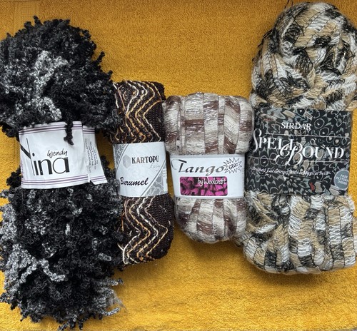4x100g skeins scarf - of,