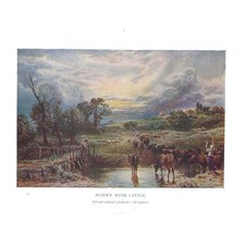 MYLES BIRKET FOSTER Sunset