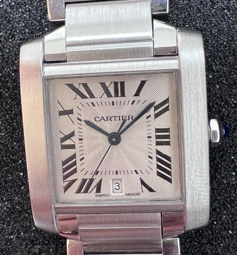Cartier automatic tank - cartier,