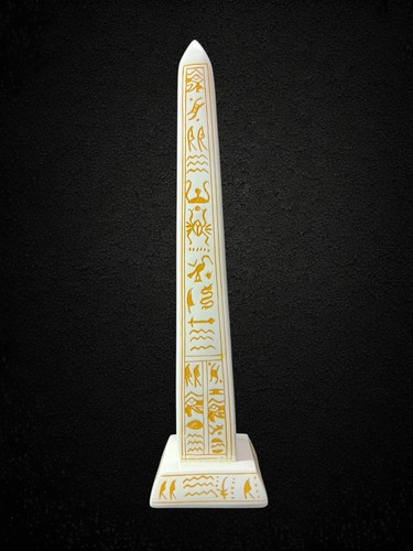 Egyptian obelisk statue - egyptian,