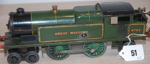Hornby gauge clockwork - o,