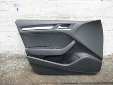 2018 AUDI A3 S-LINE BLACK EDITION 8V 1.5TFSI MK3 5DRS HATCH FRONT LEFT DOOR CARD