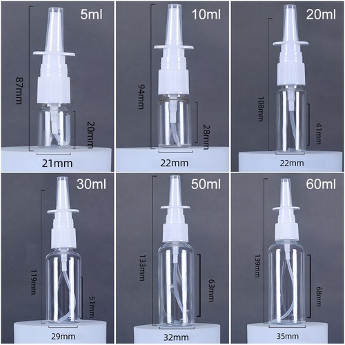60ml empty clear plastic - 5-60ml,