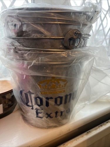Corona extra metal ice bucket - metal,