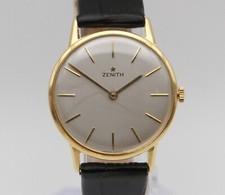 Zenith 18k gold dress watch - dress,