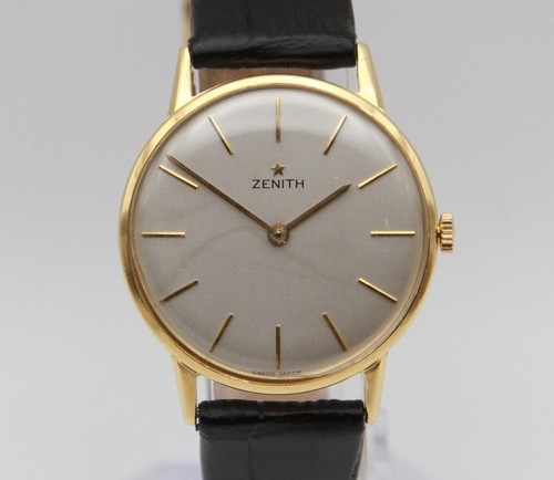 Zenith 18ct gold - zenith,