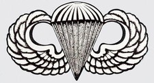 US ARMY AIRBORNE WINGS STICKER