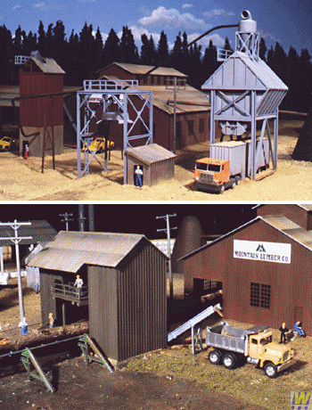 Walthers cornerstone sawmill - cornerstone,