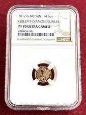 2012 PF70 Ultra Cameo Gold