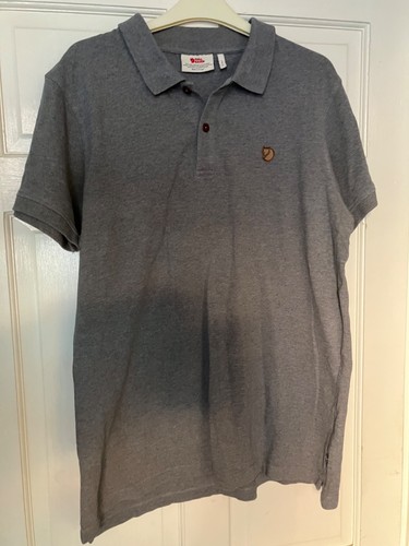 Mens fjall raven polo - raven,