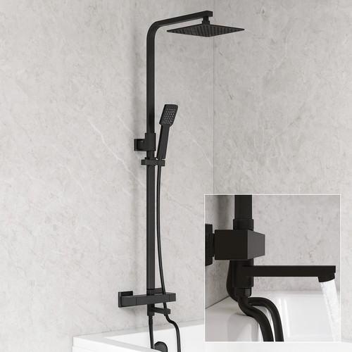 Thermostatic bath shower mixer - shower,