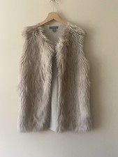 Primark Gilet  Beige Faux Fur