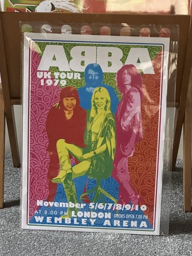 Abba poster - abba, a3