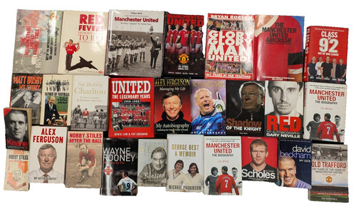 Manchester united books job - united,