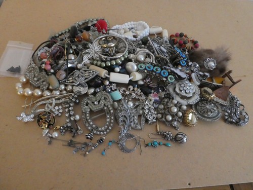 Job lot costume jewellery - job,