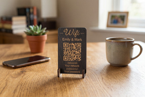 Custom wooden wifi - custom,