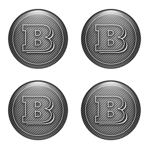 Brabus emblem silicone - 4x,