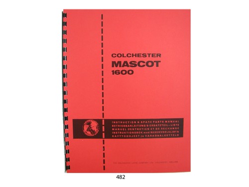 Colchester mascot 1600 lathe - mascot,